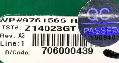 OEM Replacement for KitchenAid Range Touchpad 9761565