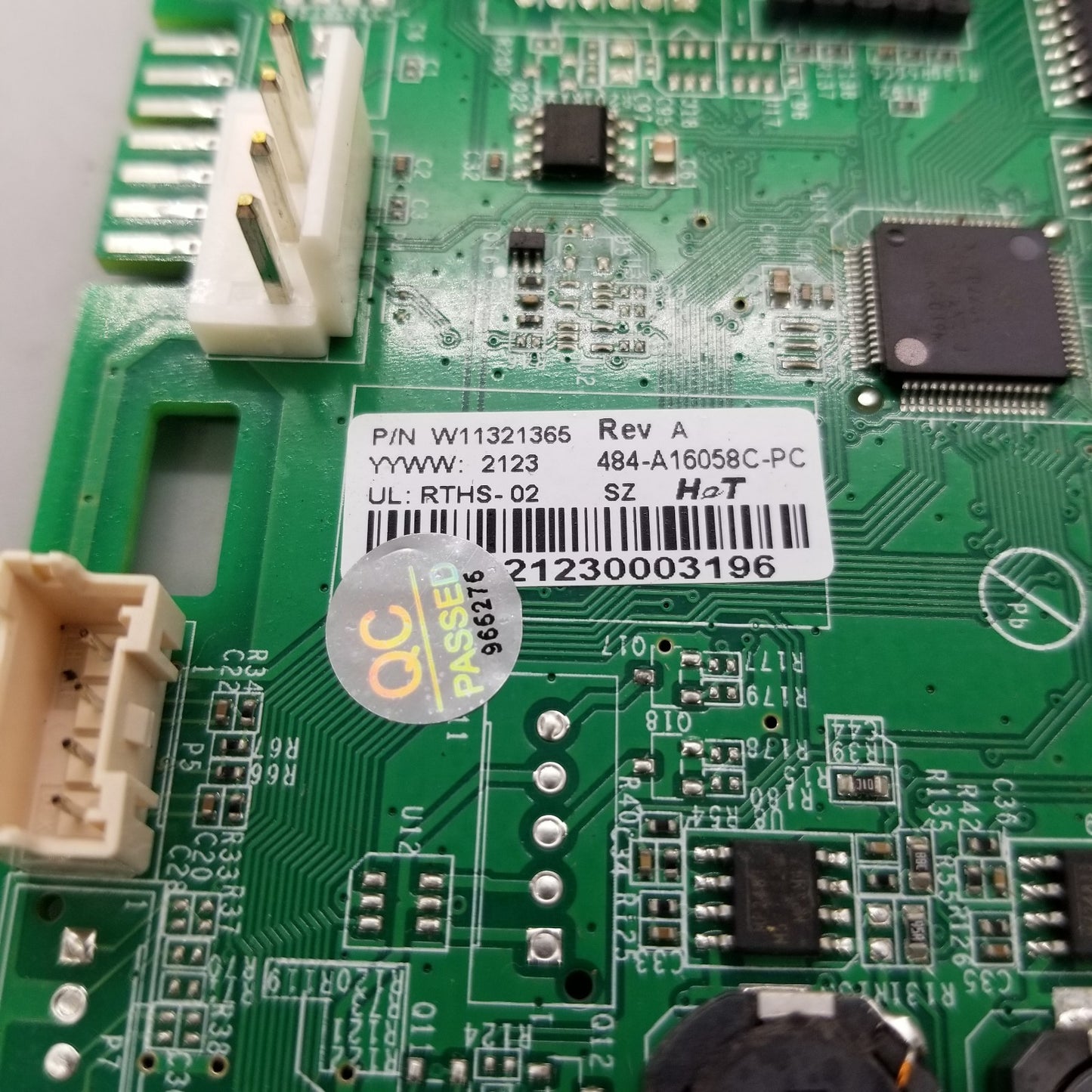 OEM Replacement for Whirlpool Fridge Control Board W11321365