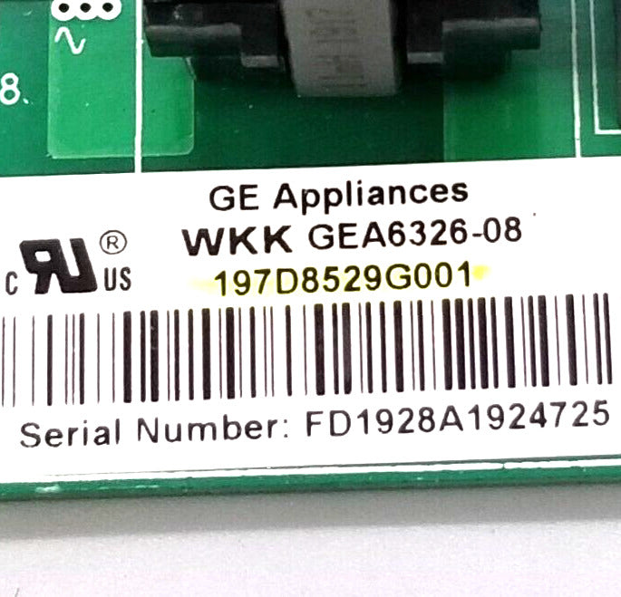 OEM Replacement for GE Fridge Control 197D8529G001