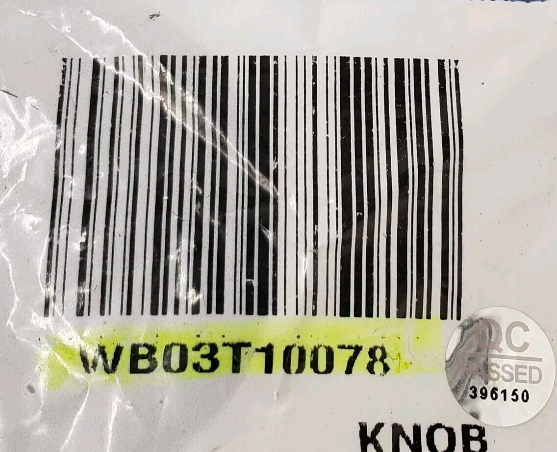 New OEM Replacement for GE Range Knob WB03T10078