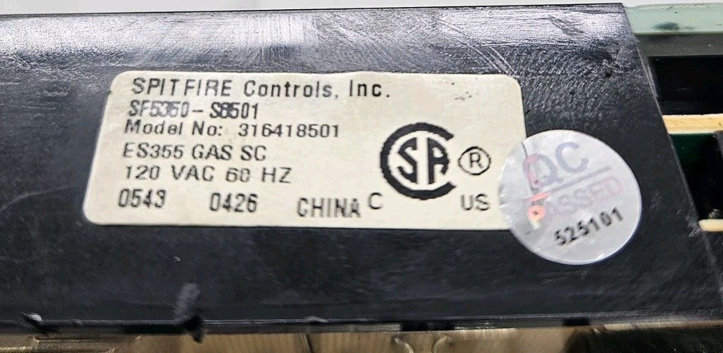 OEM Replacement for Kenmore Oven Control Board 316418501