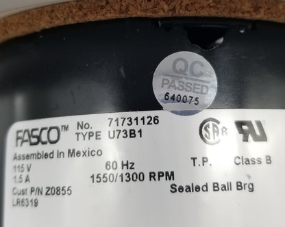 New OEM Vent A Hood Blower Motor 717311261 1- Yr