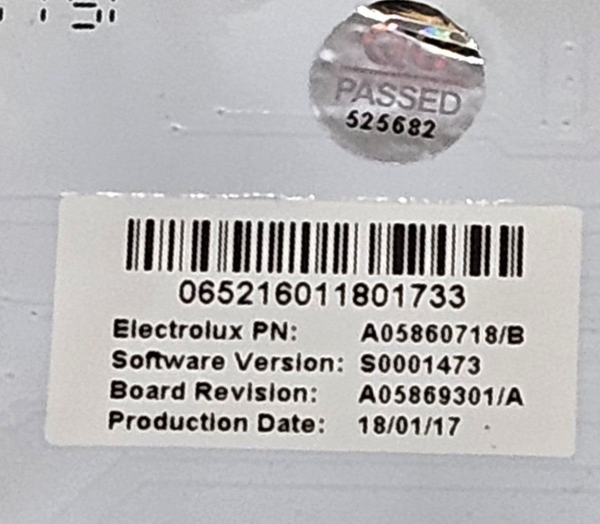 OEM Replacement for Electrolux Fridge Control A05860718/B