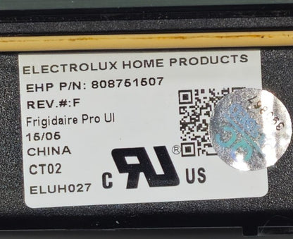 OEM Replacement for Frigidaire Range Control 808751507