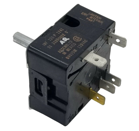 OEM Replacement for Whirlpool Range Switch 31890802