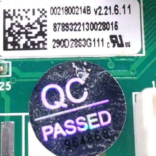 OEM Replacement for GE Washer Control Board 290D2863G111