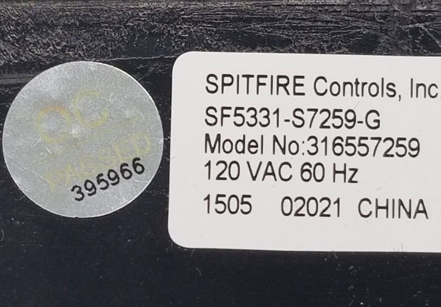 OEM Replacement for Frigidaire Range Control 316557259