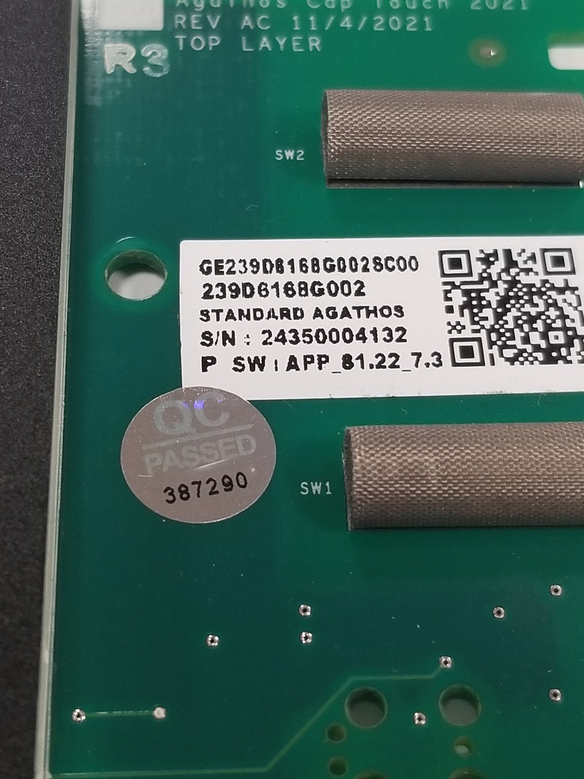 OEM Replacement for GE Fridge Control 239D6168G002