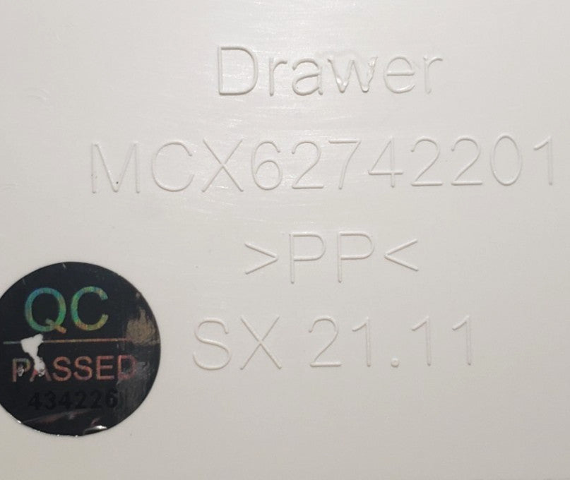 New OEM Replacement for LG Washer Drawer AGL30119923