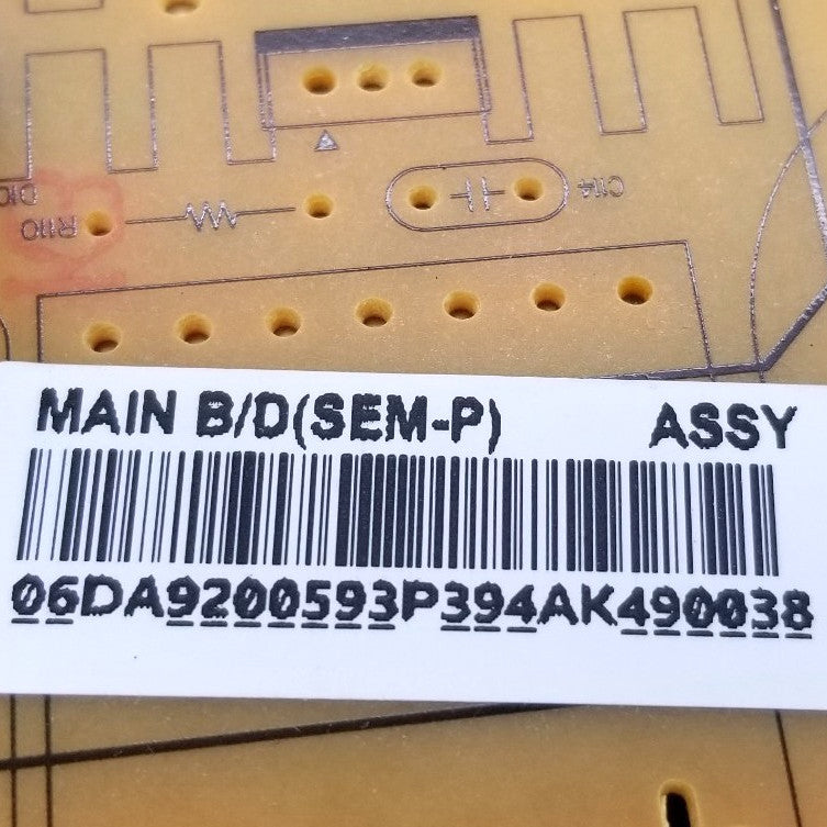 New OEM Replacement for Samsung Control Board DA92-00593P