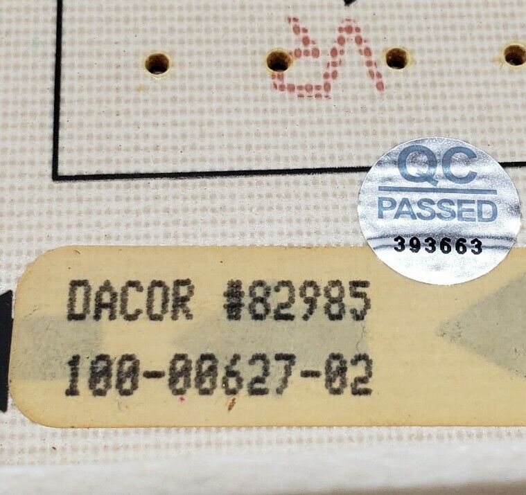 OEM Replacement for Dacor Oven Relay Control 82985