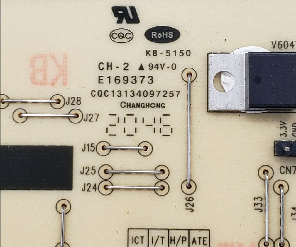 OEM Criterion Fridge Control Board E169373/453-8090 -