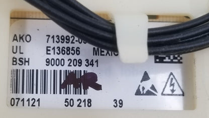 OEM Replacement for Bosch Dryer Control 9000 209 341