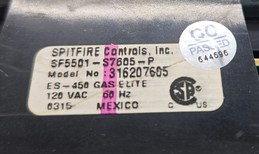 OEM Replacement for Frigidaire Range Control 316207605