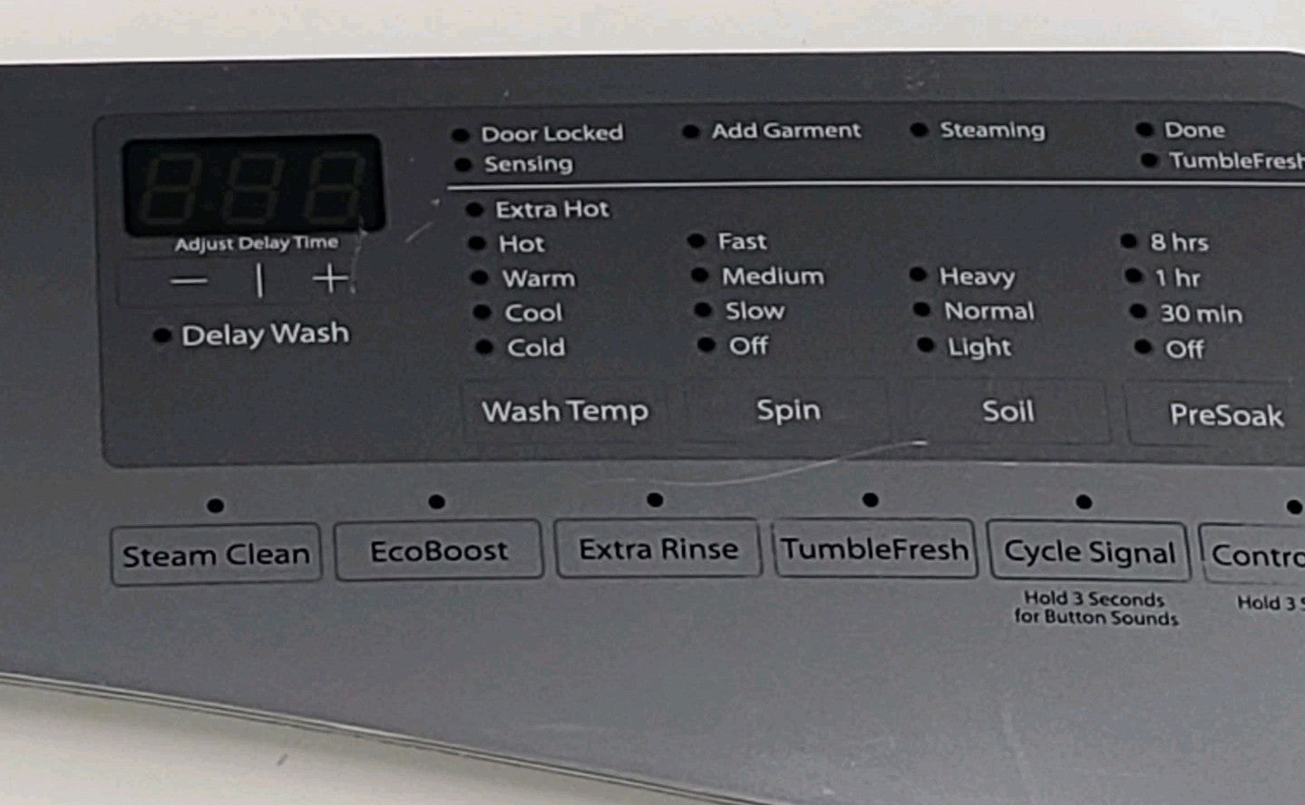 OEM Replacement for Whirlpool Washer Control Panel W10892466