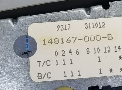 OEM Replacement for Frigidaire Washer Timer 148167-000-B