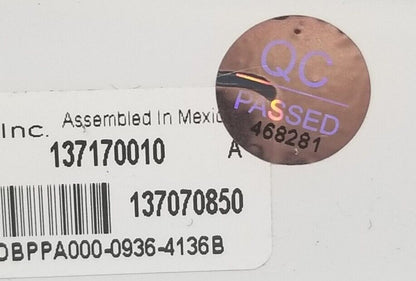 OEM Replacement for Frigidaire Dryer Control 137070850