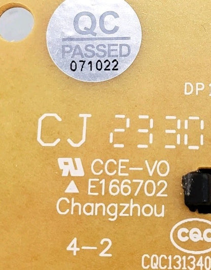 New OEM Replacement for GE Microwave Electronic Control WB27X29801 1-Yr