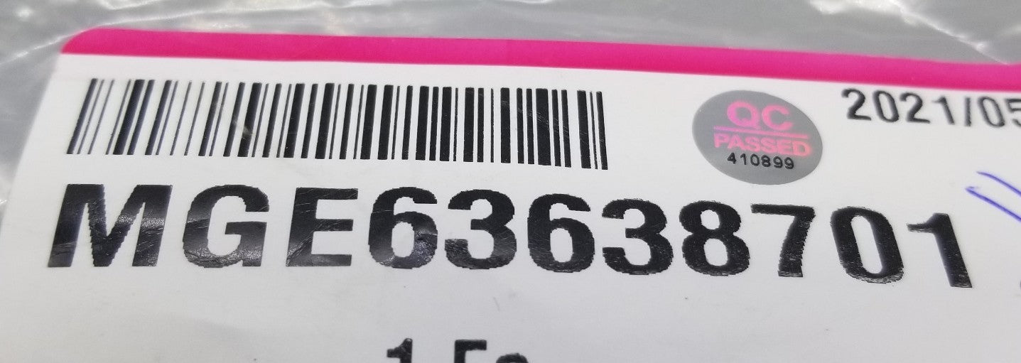 New OEM Replacement for LG Range Pipe MGE63638701  1- Year