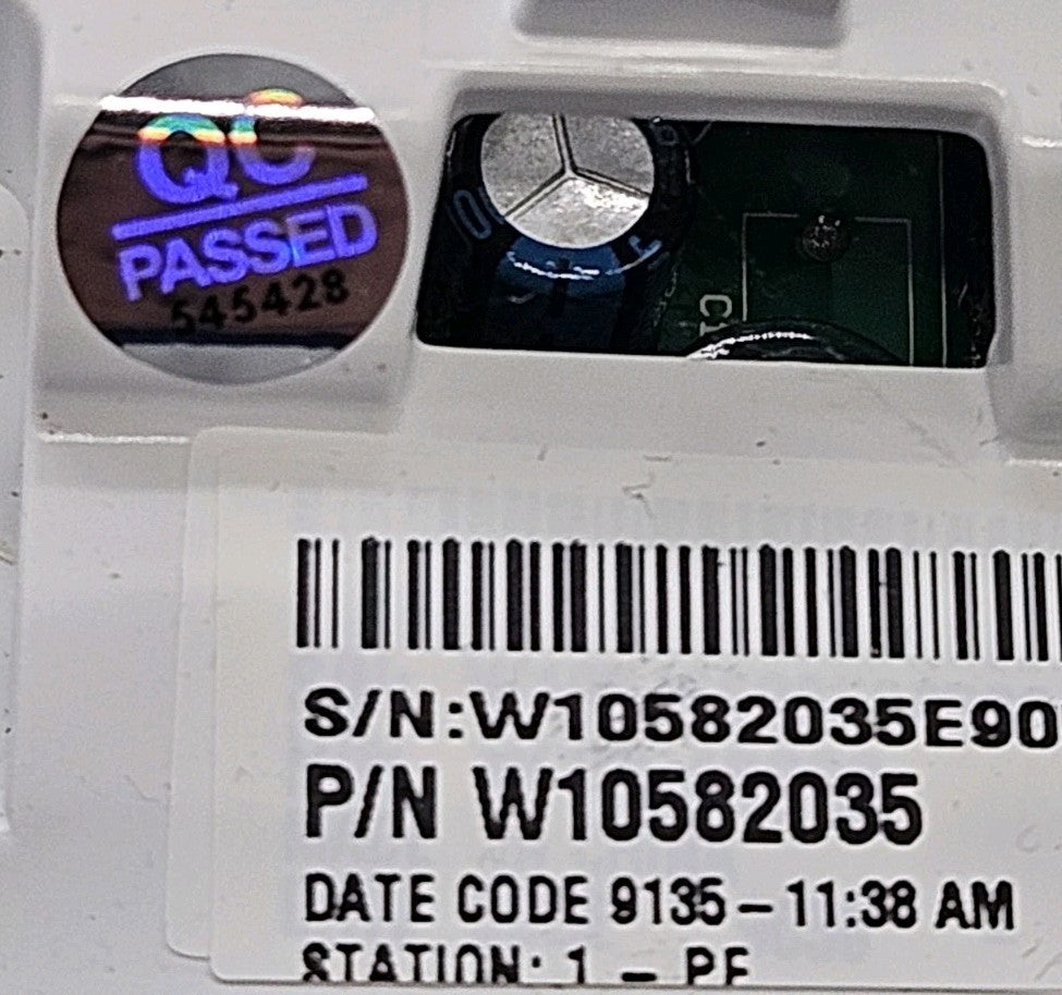 OEM Replacement for Whirpool Electronic Control W10582035