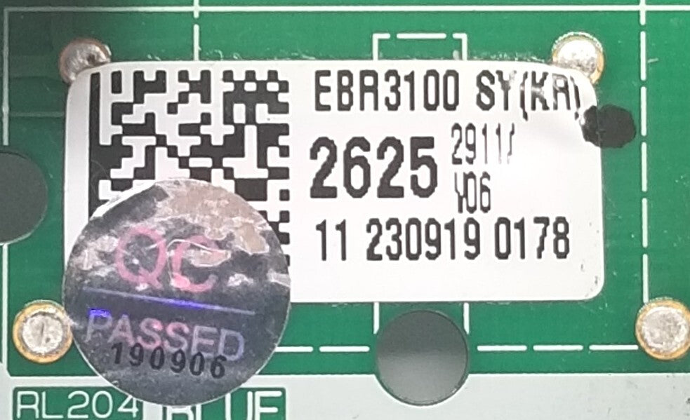 OEM Replacement for LG Dryer Control Board EBR31002625