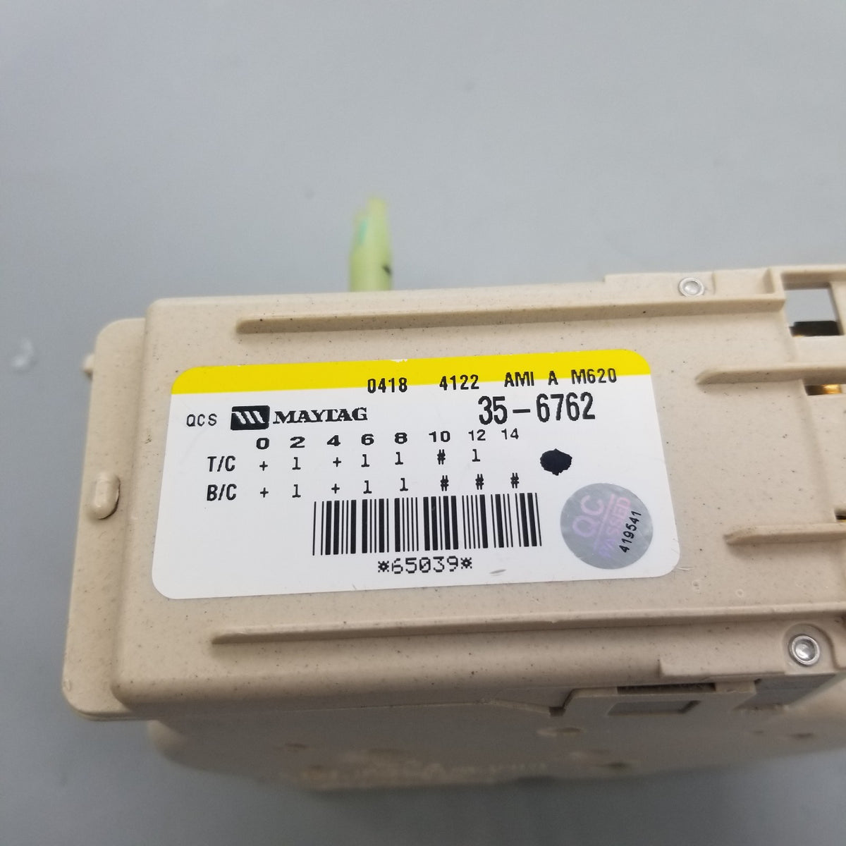 OEM Replacement for Maytag Washer Timer 35-6762