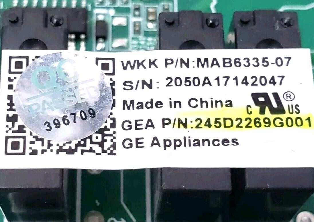 OEM Replacement for GE Fridge Control 245D2269G001