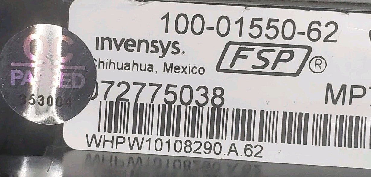 OEM Replacement for Whirlpool Range Control W10108290