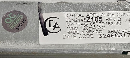 OEM Replacement for Whirlpool Range Control 8507P183-60