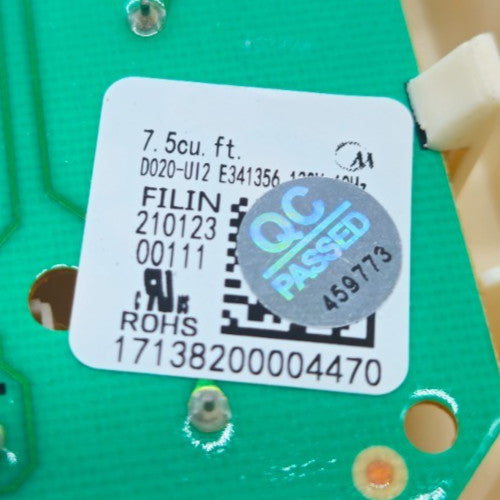 OEM Replacement for GE Dryer Control Board 17138200004470