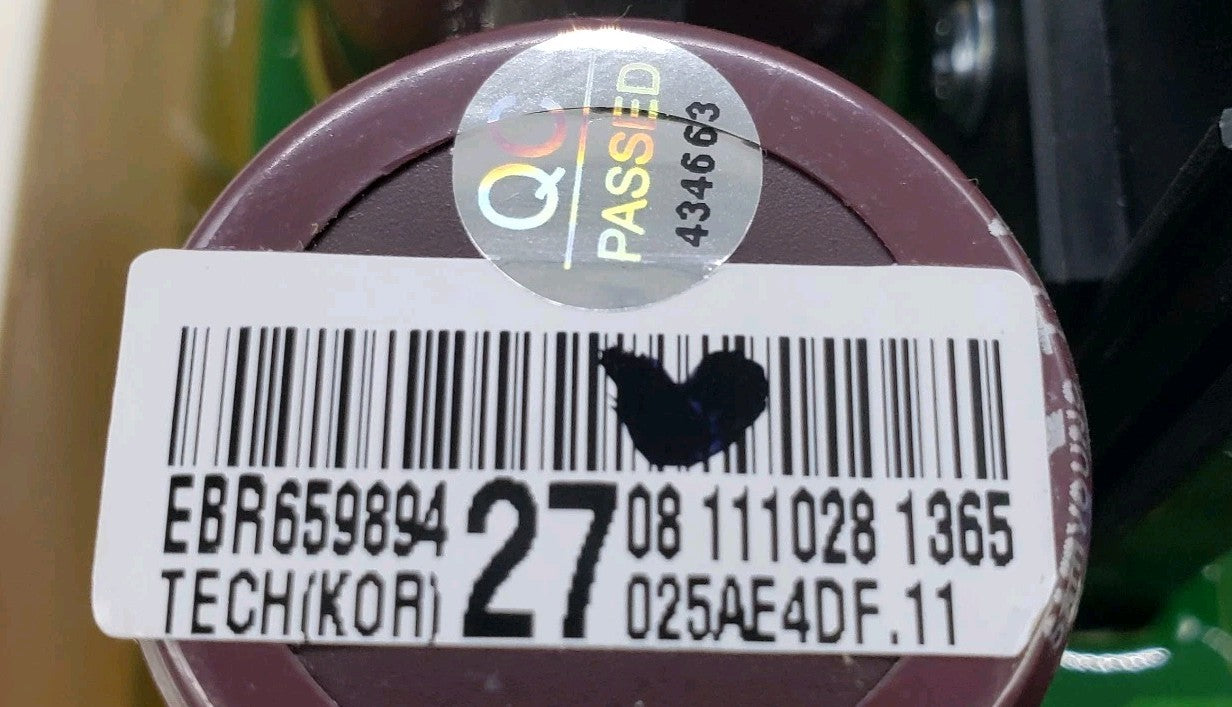 OEM Replacement for LG Washer Control Board EBR65989427