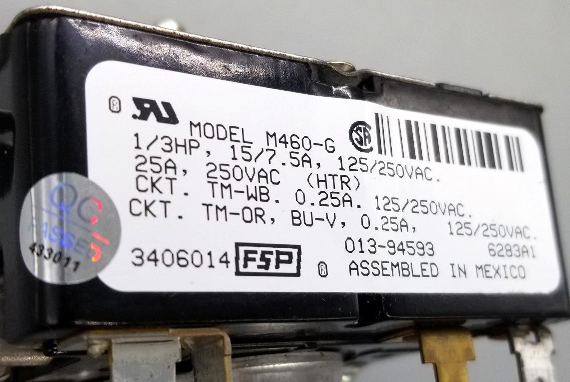 OEM Replacement for Kenmore Dryer Timer 3406014