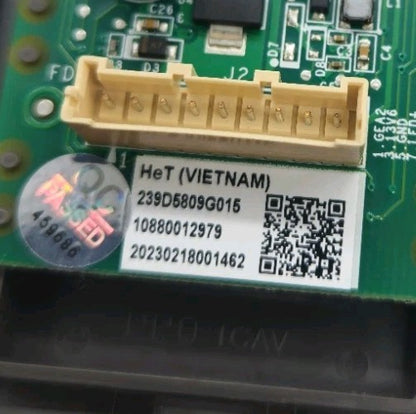 New OEM Replacement for GE Fridge User Interface 239D5809G015