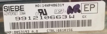 OEM Replacement for Whirlpool Oven Control 8053193  1 Year