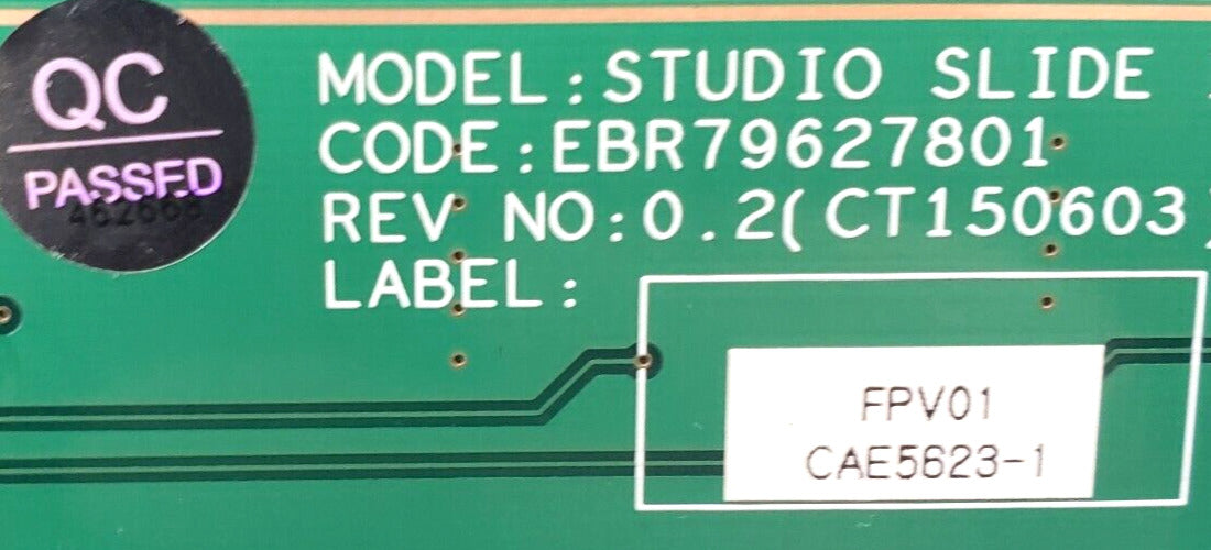 OEM Replacement for LG Range Control EBR79627801