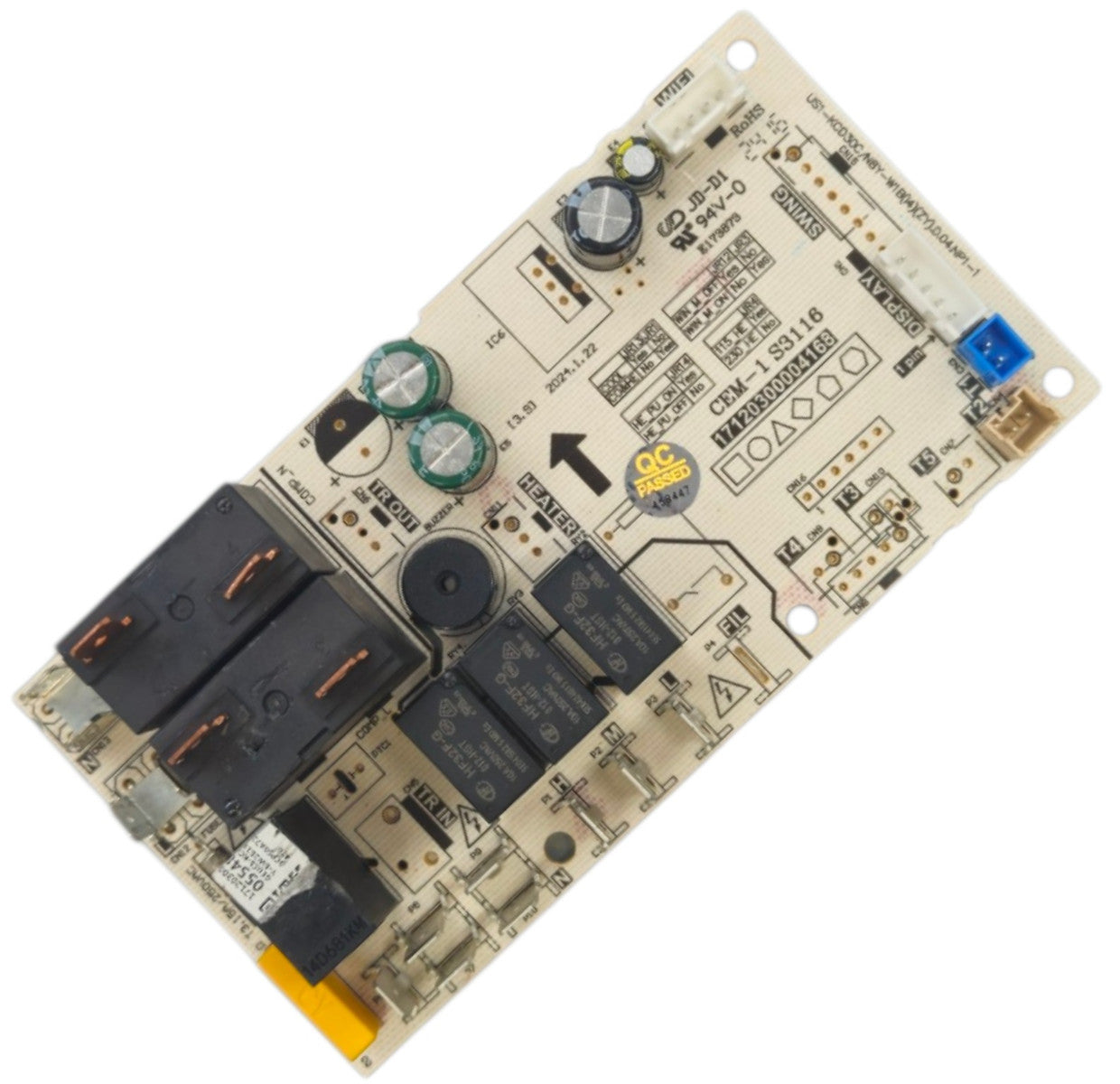 OEM Replacement for Midea HVAC Control Board 17120300004168