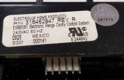 OEM Replacement for Frigidaire Range Control 316462847
