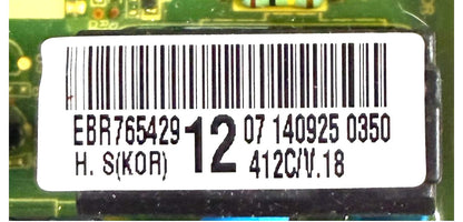 OEM Replacement for LG Dryer Control EBR76542912