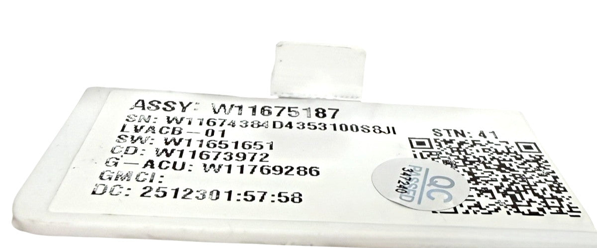 OEM Replacement for Maytag Washer Control W11675187