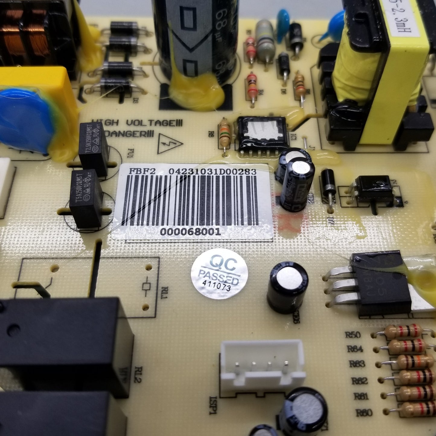 New OEM Forno Refrigerator Main Control DA000068001 1-Yr