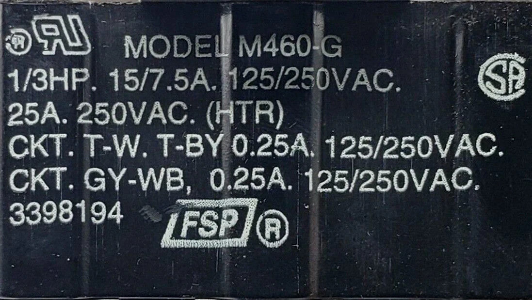 OEM Replacement for Kenmore Dryer Timer 3398194