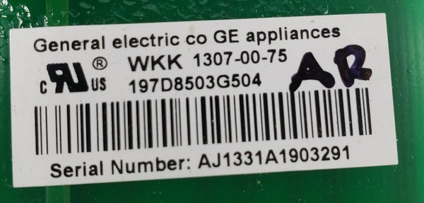 OEM Replacement for GE Fridge Control Board 197D8503G504