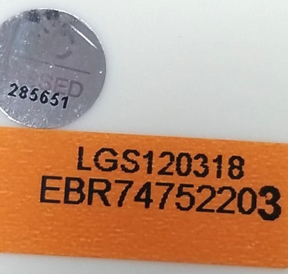 OEM Replacement for LG Washer Control EBR74752203