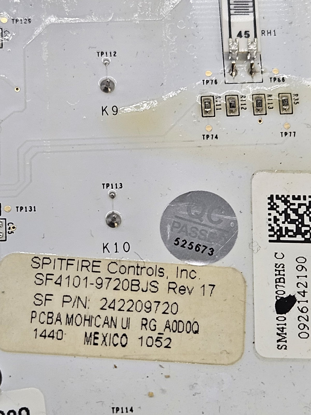 OEM Replacement for Frigidaire Fridge Control 242209720