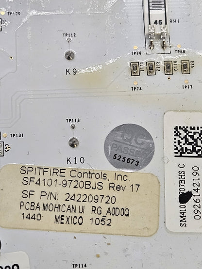 OEM Replacement for Frigidaire Fridge Control 242209720