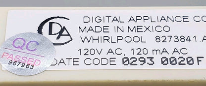 OEM  Replacement for Whirlpool Oven Control  8273841