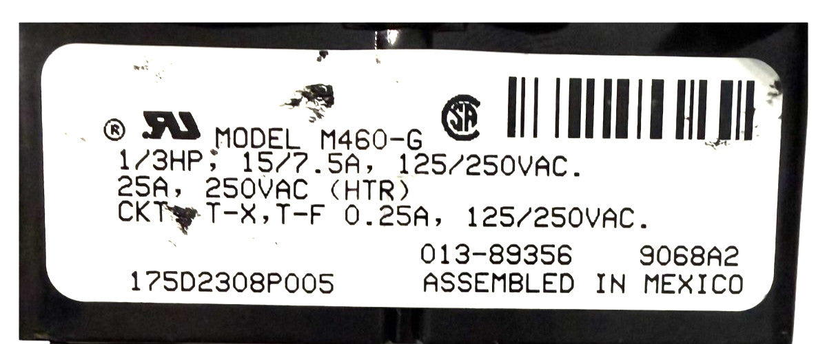 OEM Replacement for GE Dryer Timer 175D2308P005