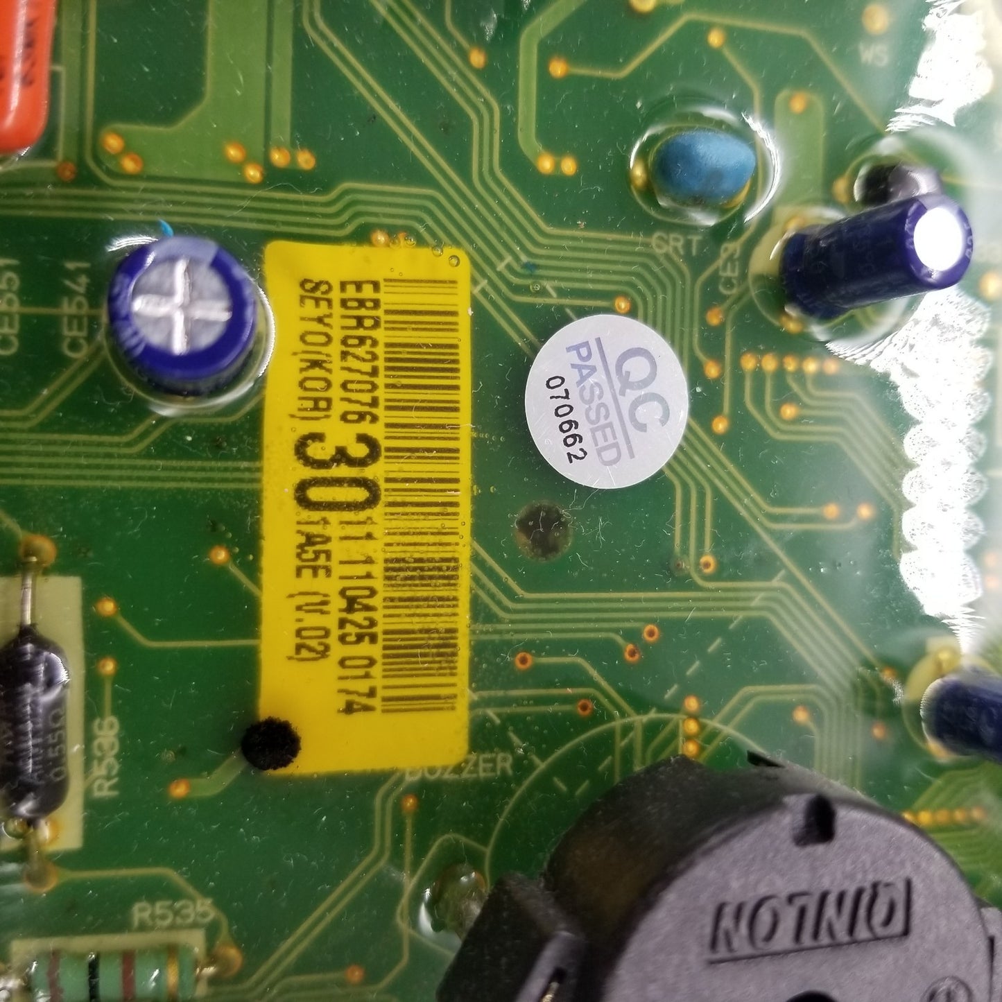 OEM Replacement for LG Dryer Control Board EBR62707630
