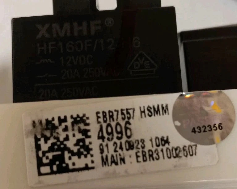 OEM Replacement for LG Main Control Board EBR75574996