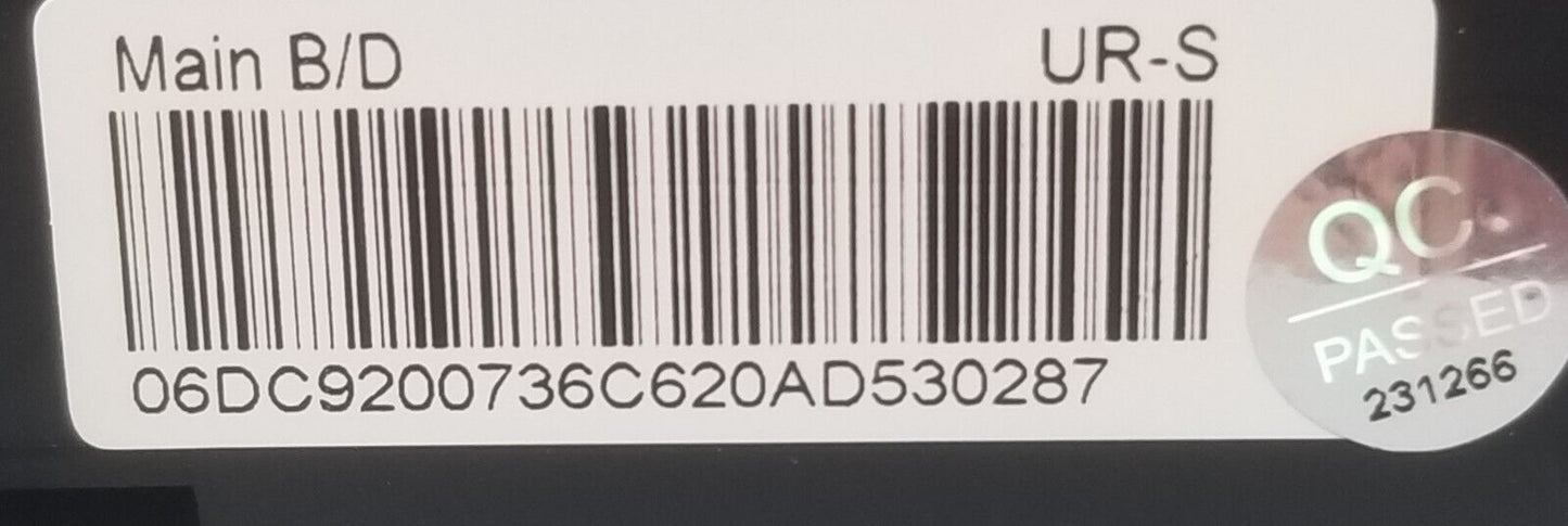 Genuine OEM Replacement for Samsung Washer Control DC92-00736C